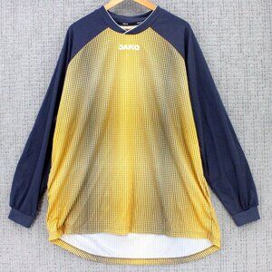 Vintage Jako Goalkeeper Jersey Mens 2XL Multicolor Long Sleeve Padded Retro Y2K